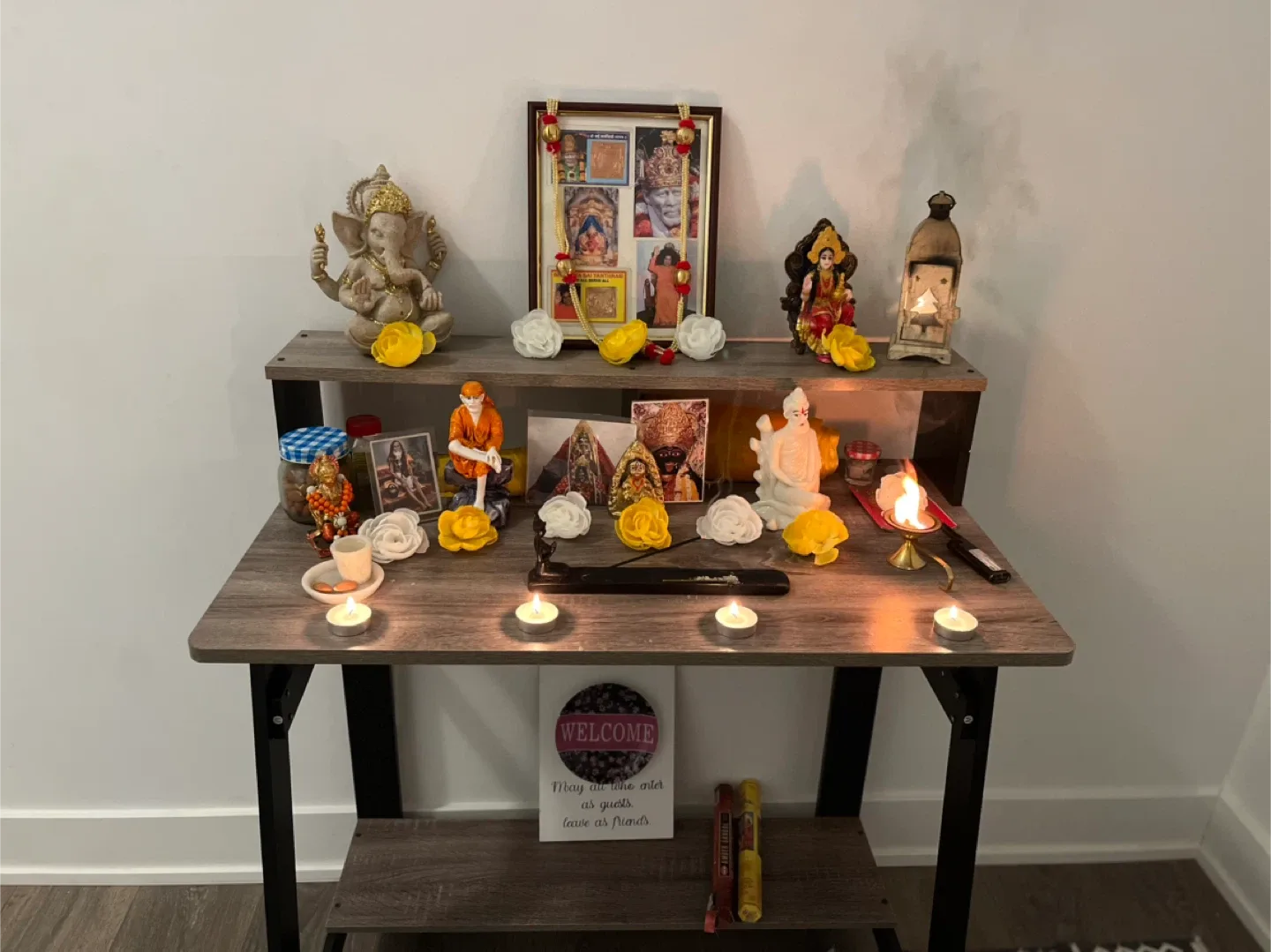 Furinno Simplistic A Frame Computer Desk image indicator(2)