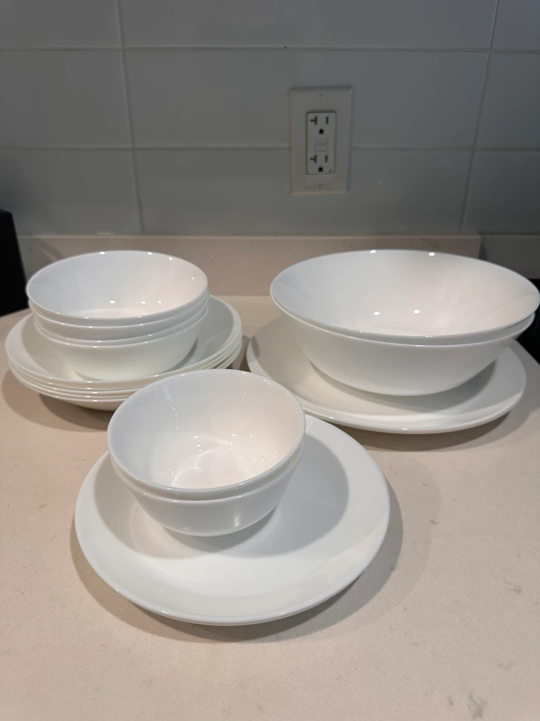 17 white dinner set - photo 2