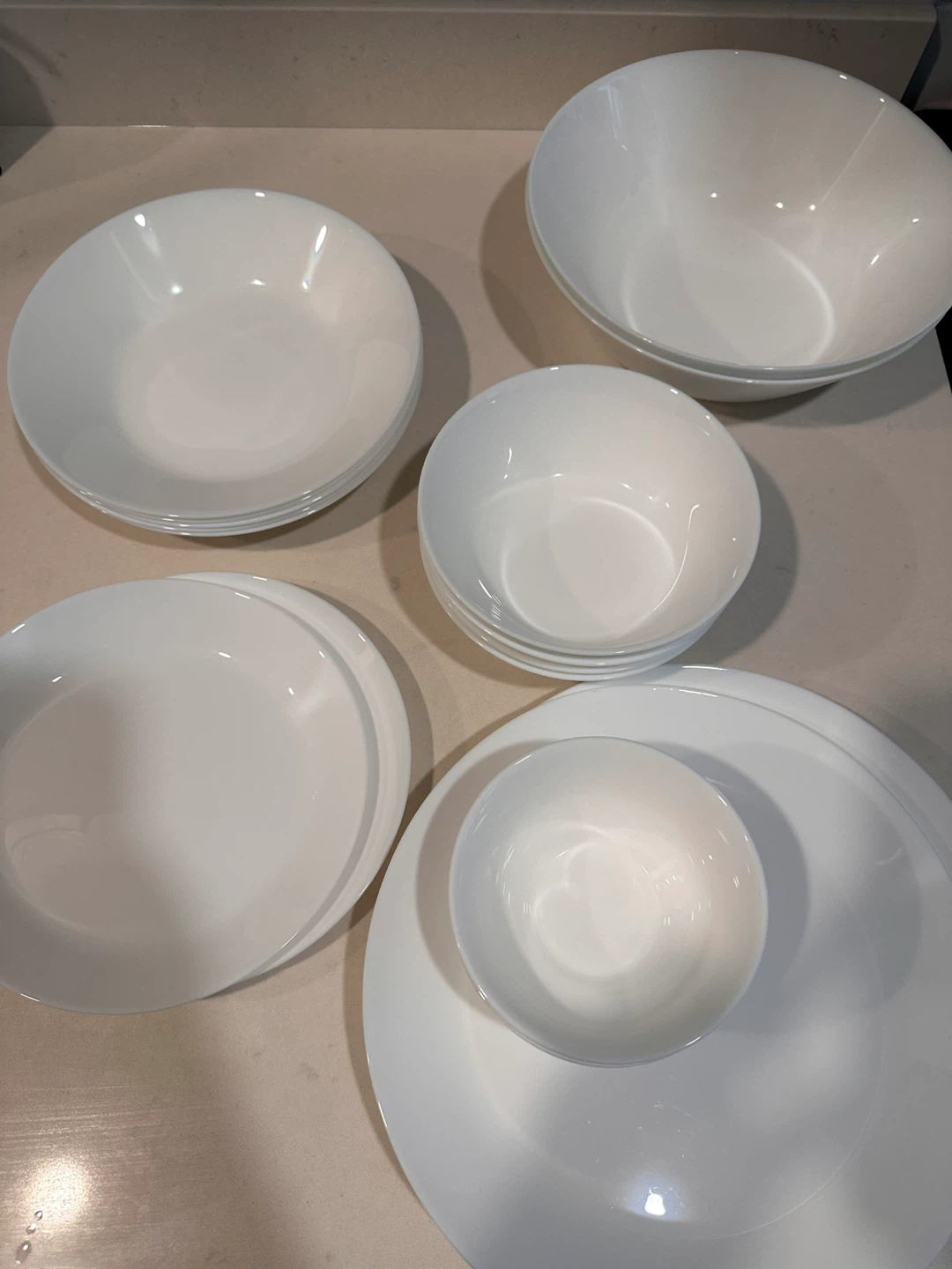 17 white dinner set - photo 3