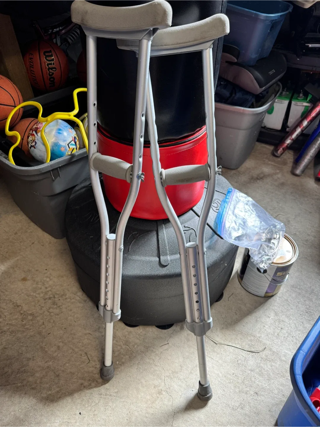 Adjustable kids Crutches