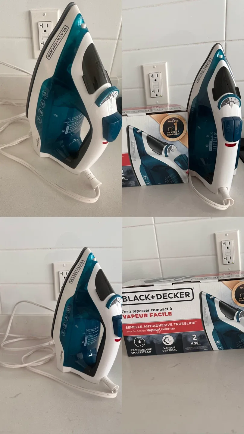 Black+Decker Easy Steam Compact Iron