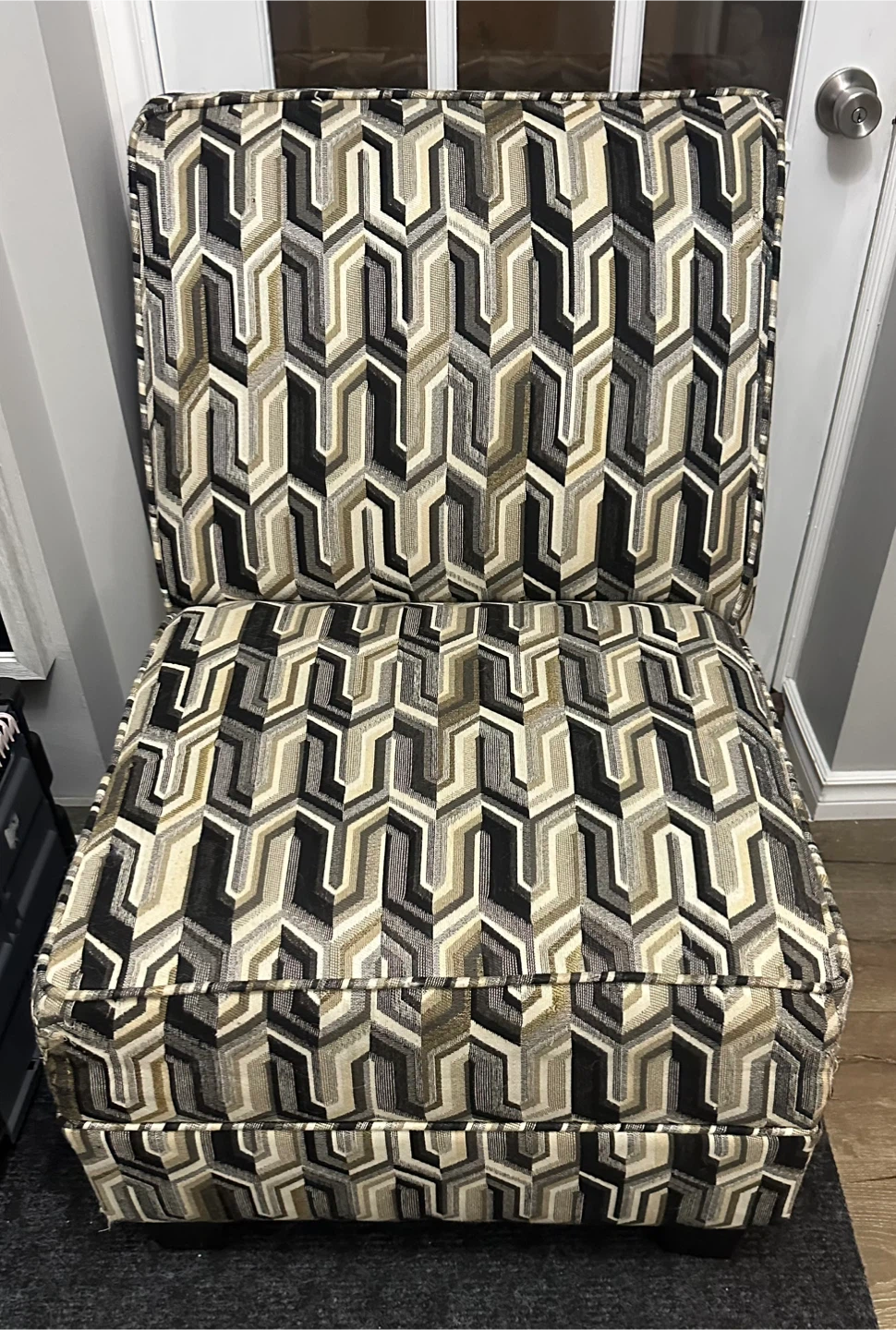 Patterned Accent Chair