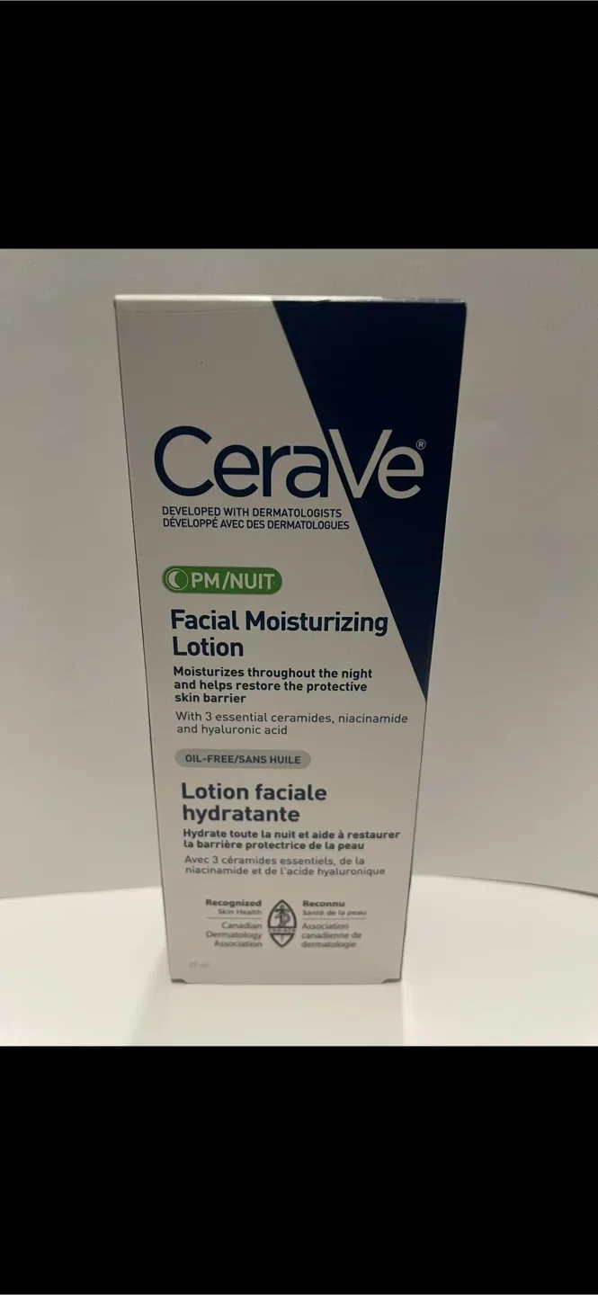 CeraVe PM Facial Moisturizing Lotion