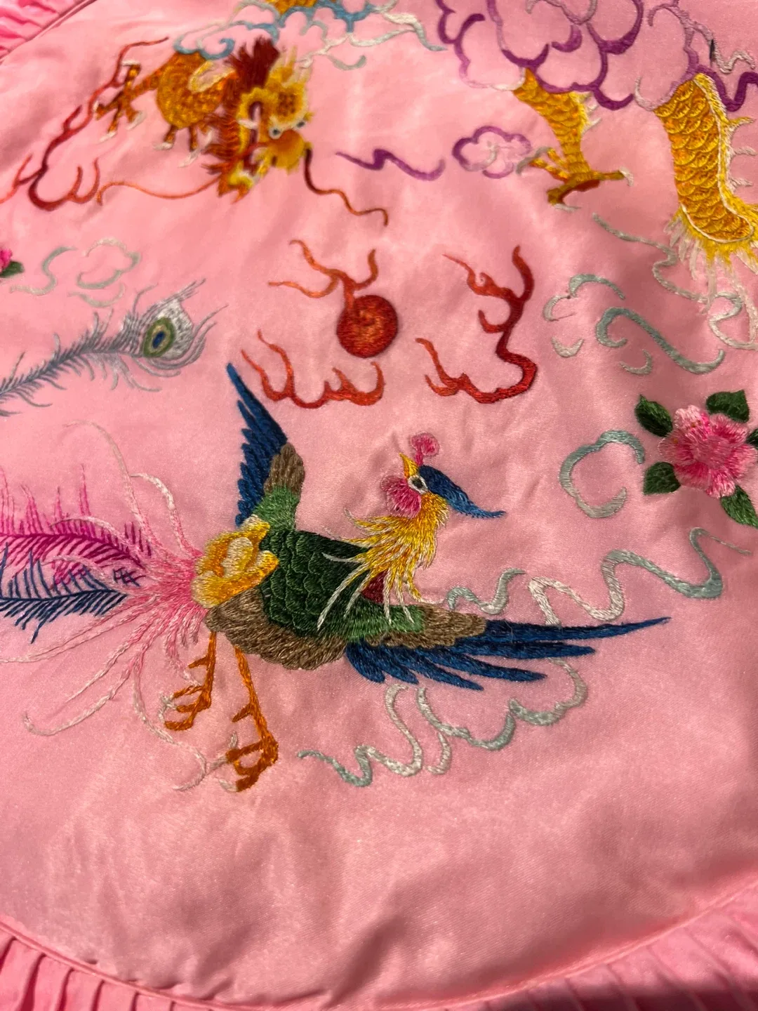 Vintage Embroidered Pillow Cover/Sham image indicator(2)