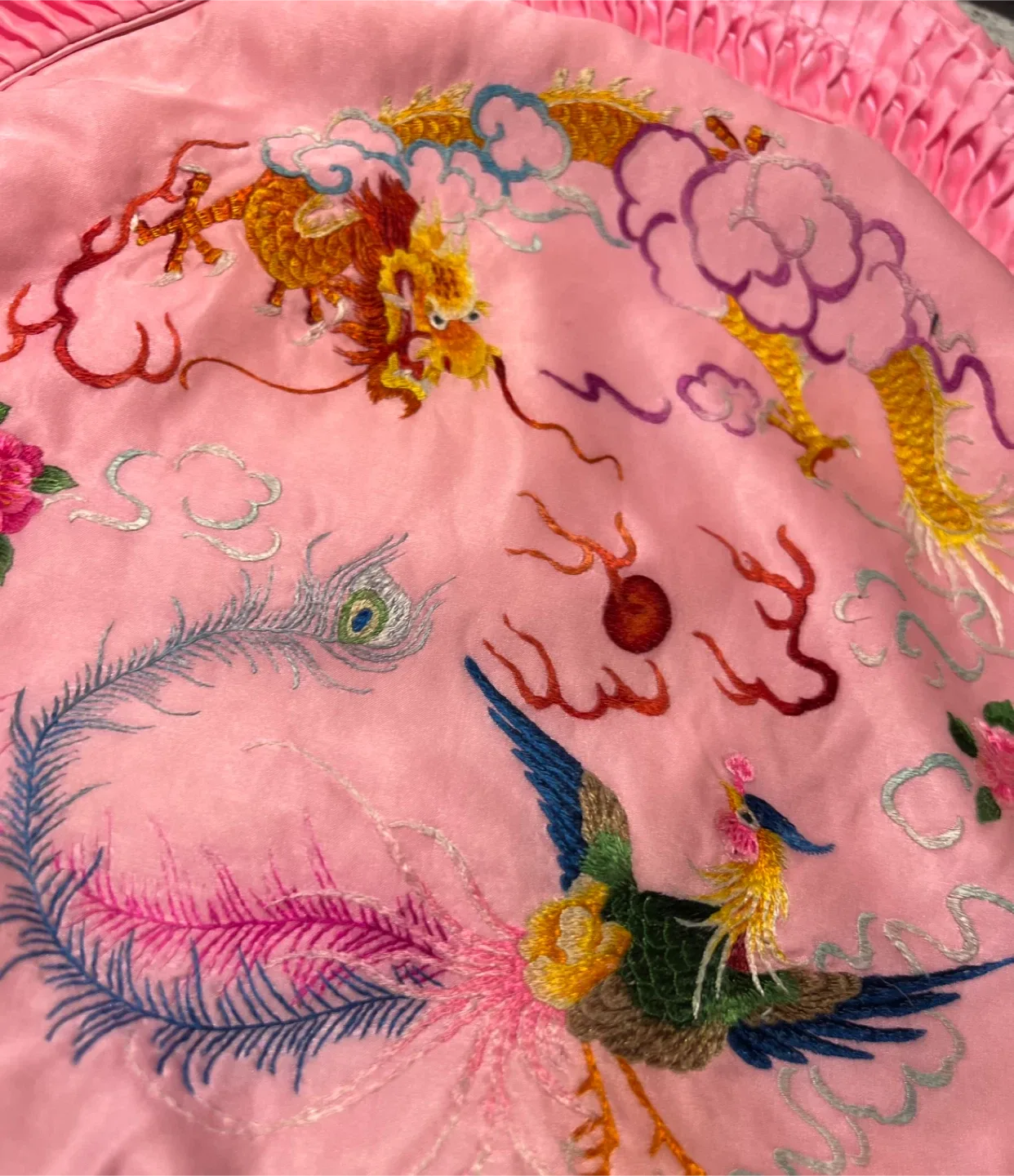 Vintage Embroidered Pillow Cover/Sham image indicator(4)