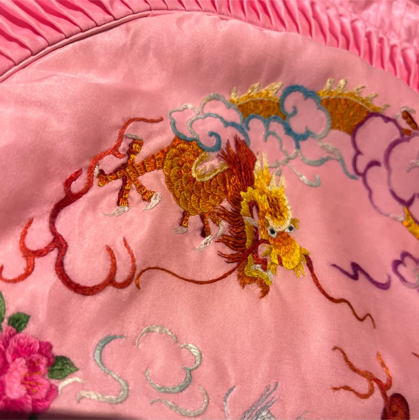 Vintage Embroidered Pillow Cover/Sham image indicator(3)