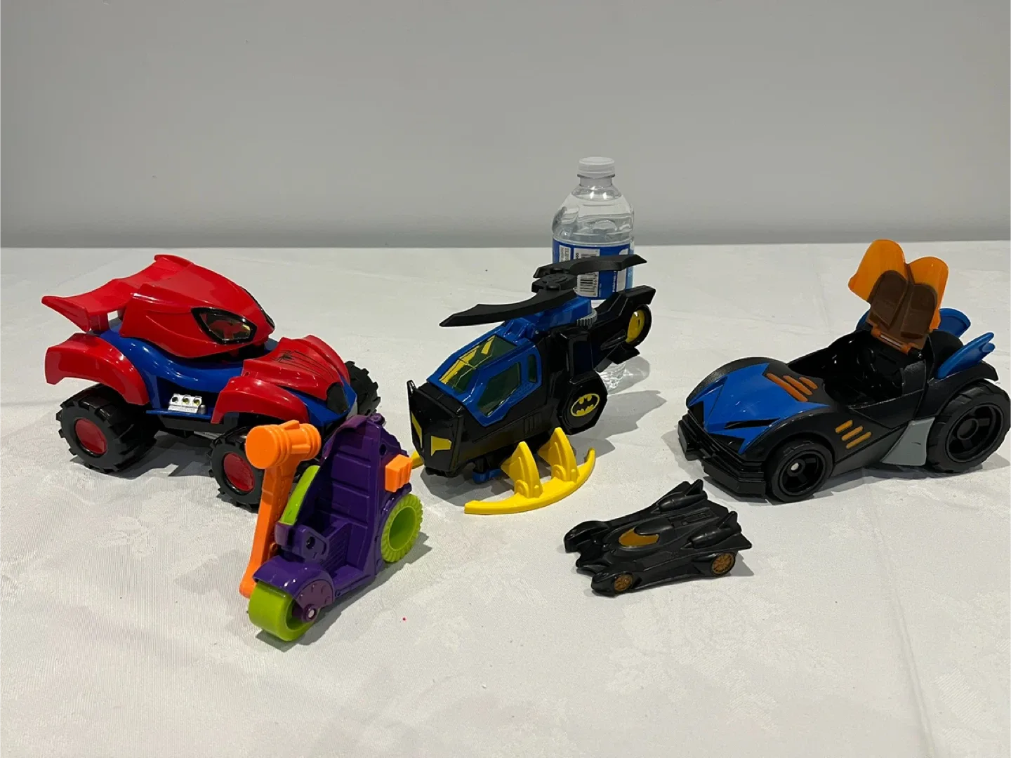 Mixed Lot of DC Comics Toy Vehicles