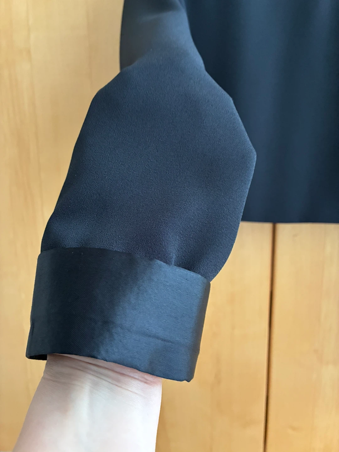 Black Cropped Bolero Blazer - Size 7/8 - photo 2