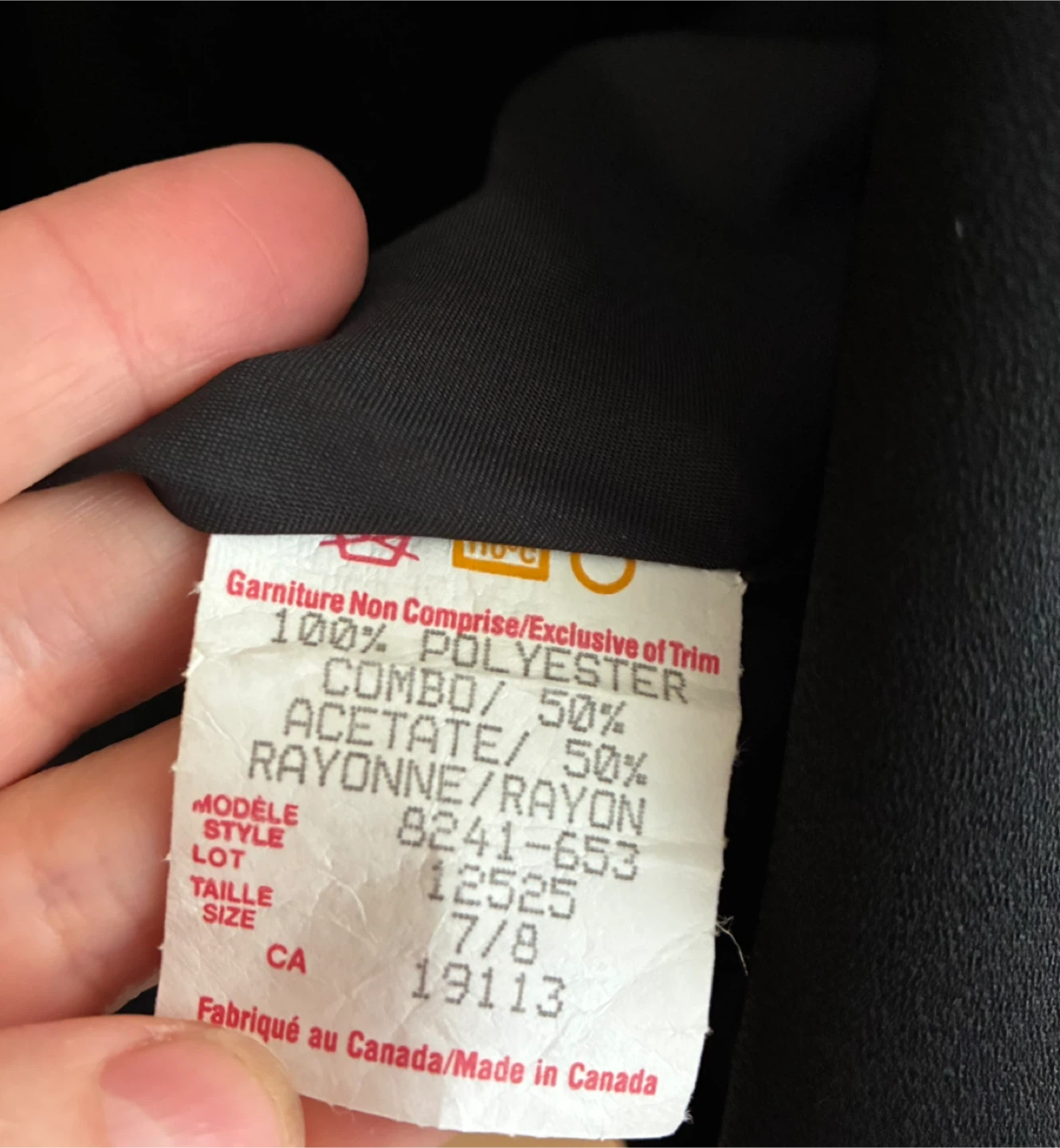 Black Cropped Bolero Blazer - Size 7/8 - photo 4