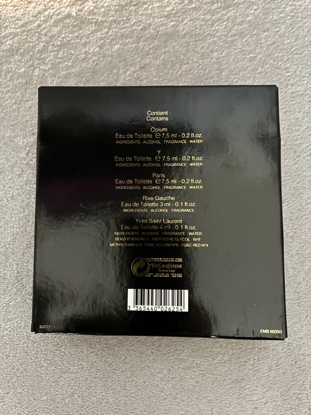 NEW Yves Saint Laurent Miniature Perfume Set - photo 2