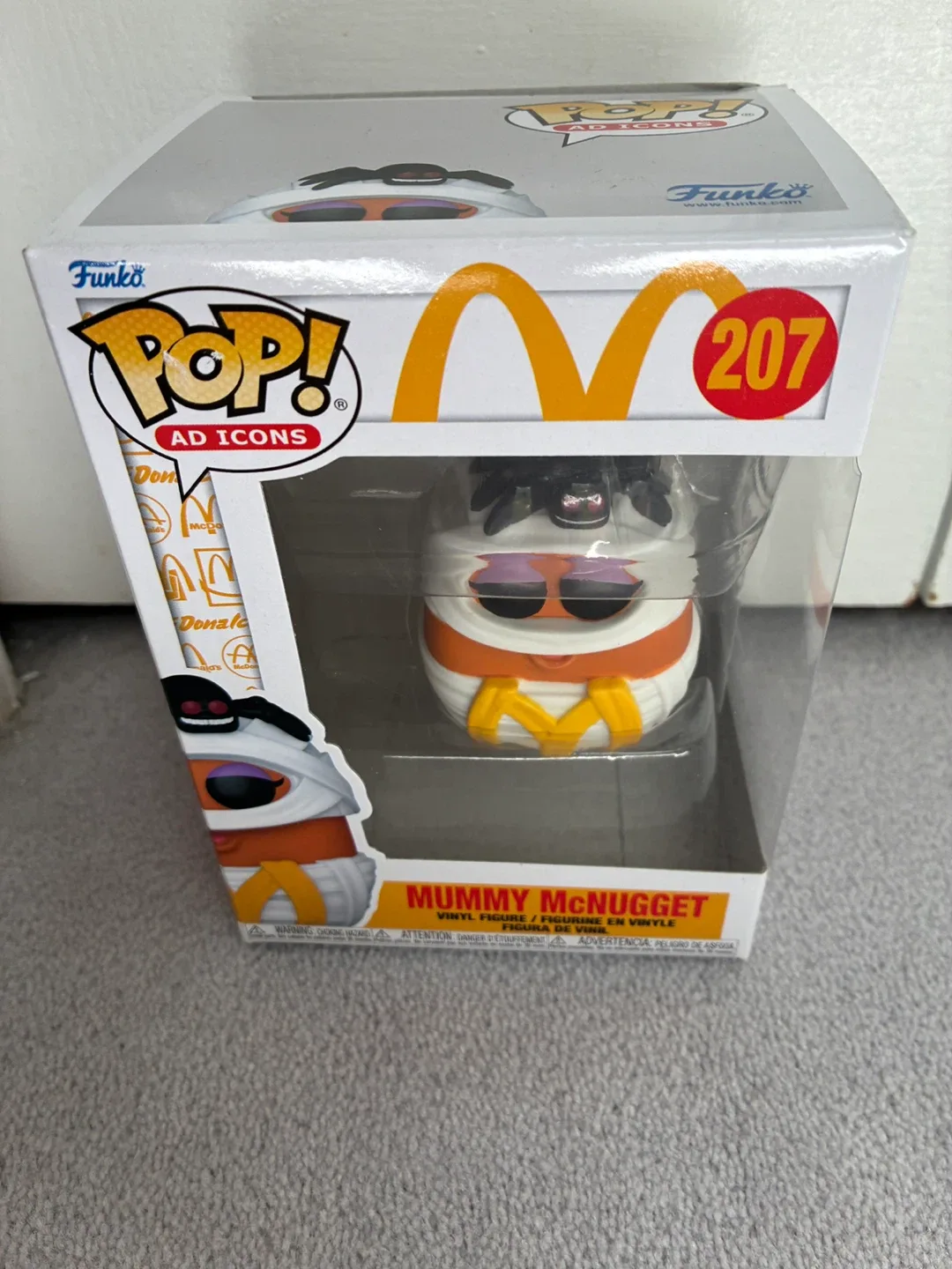 NEW Funko Pop! Ad Icons: McDonald's Mummy McNugget #207