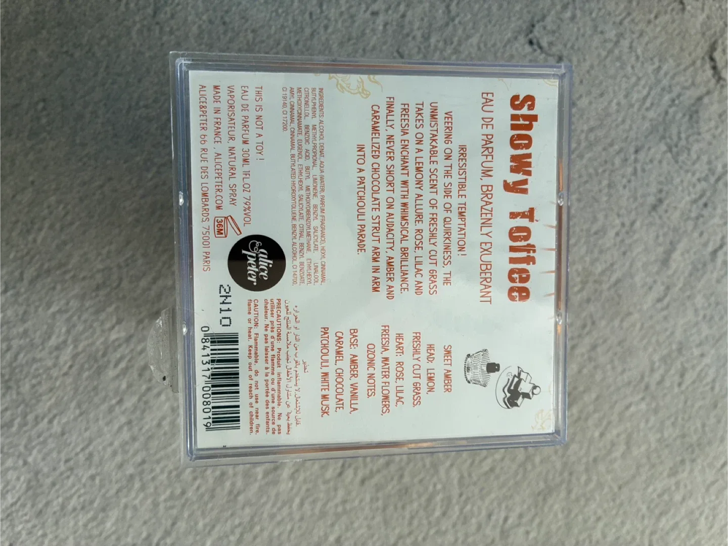 Alice & Peter Showy Toffee Eau de Parfum 30ml image indicator(3)