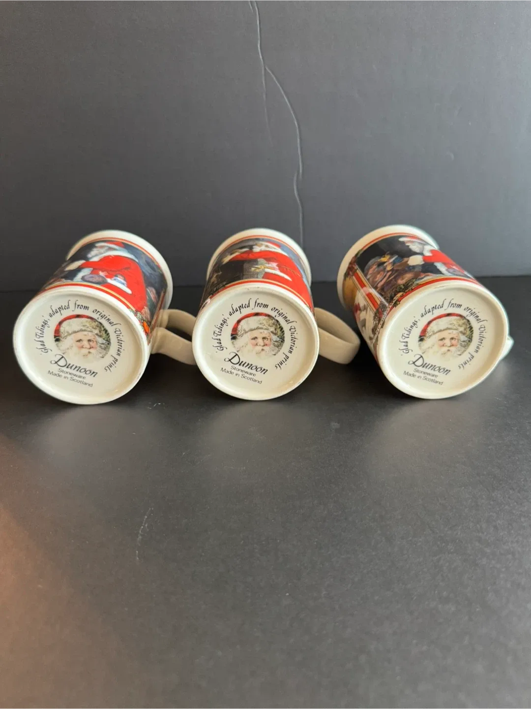 Dunoon Stoneware Christmas Mugs - Set of 3 image indicator(3)