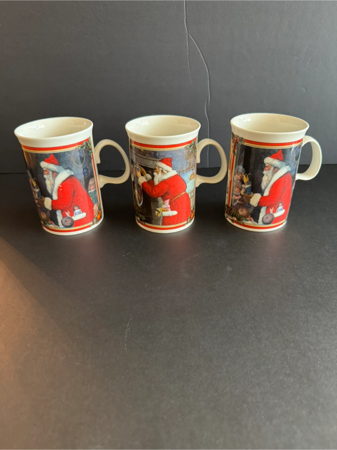 Dunoon Stoneware Christmas Mugs - Set of 3 - photo 2