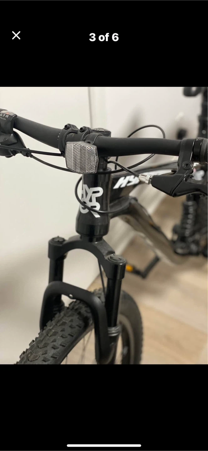 Black HXR Mountain Bike