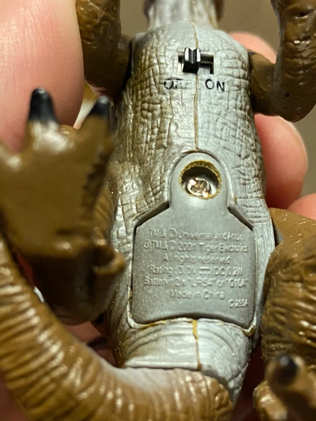 Jurassic park 3 Dinosaur Spinosaurus Toy Keychain image indicator(8)