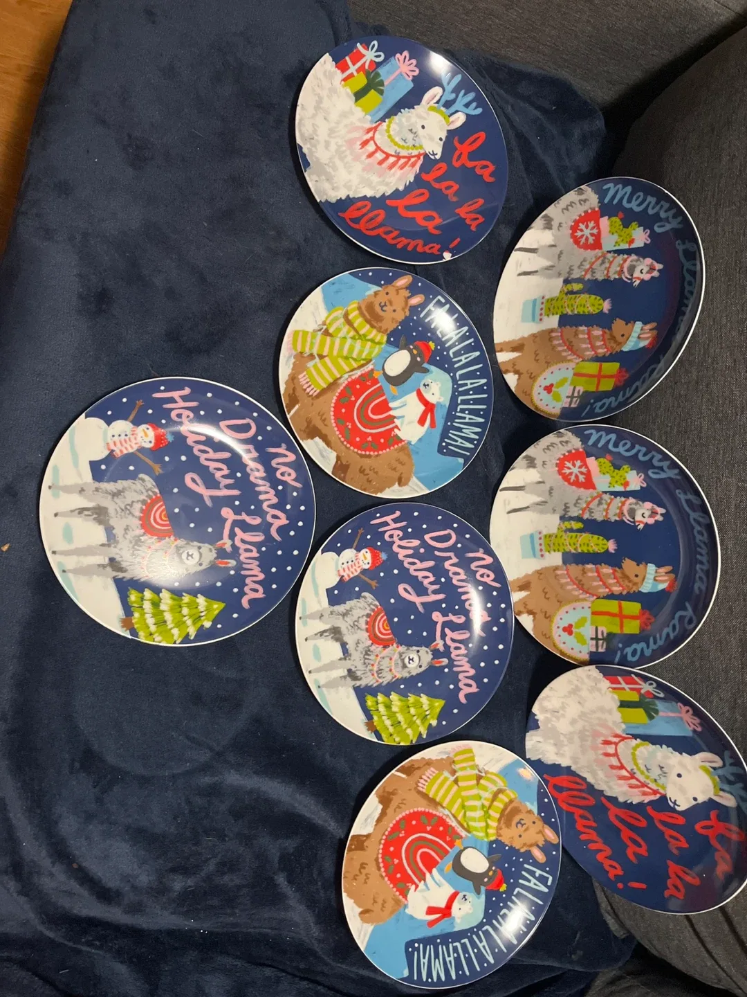 #cleanout-Claire Murray Holiday Plates