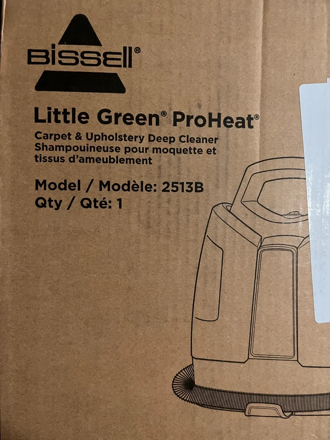 Bissell Little Green ProHeat Carpet & Upholstery Cleaner image indicator(4)