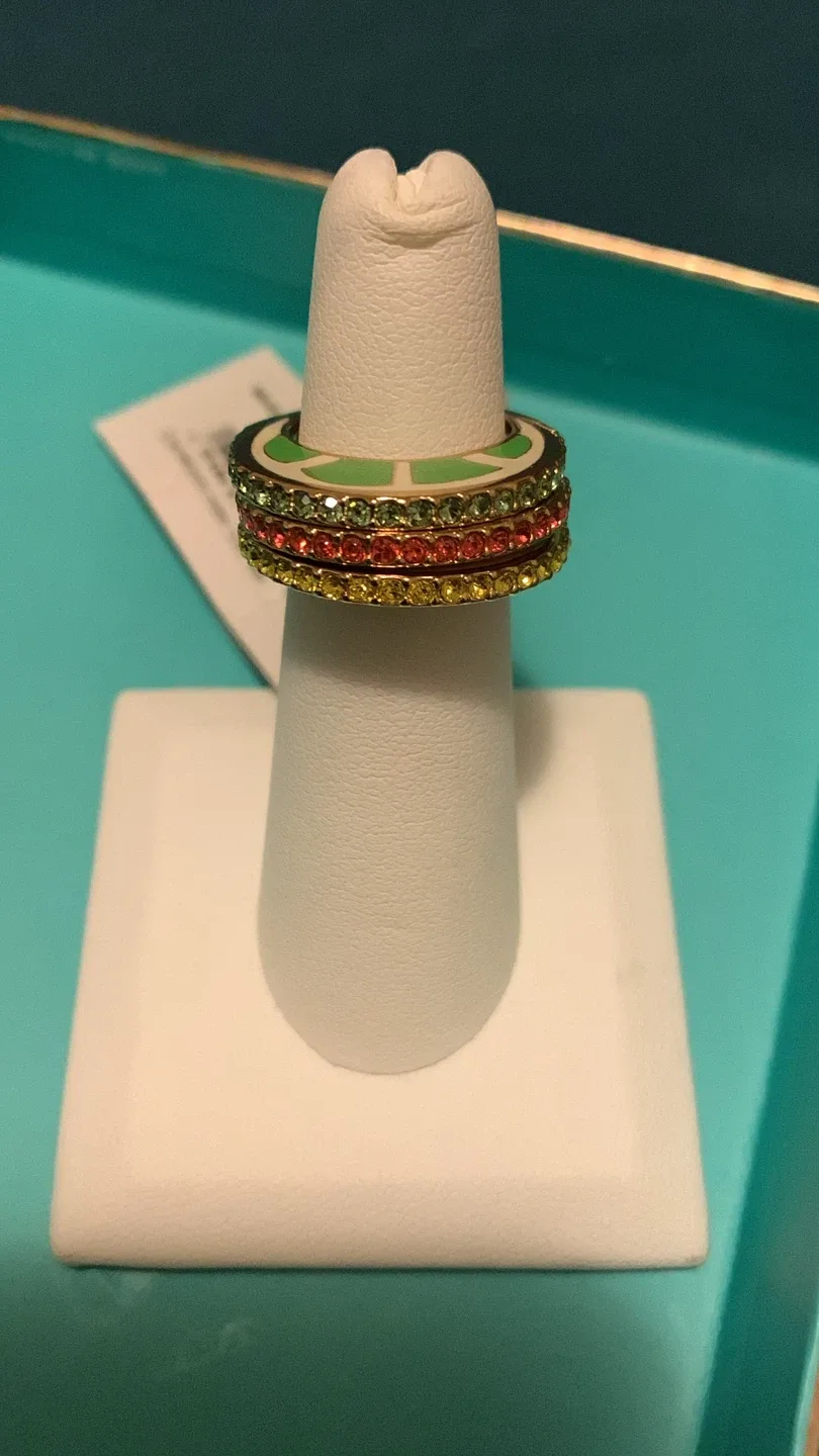 Kate Spade Stackable Rings Set - New with Tags!