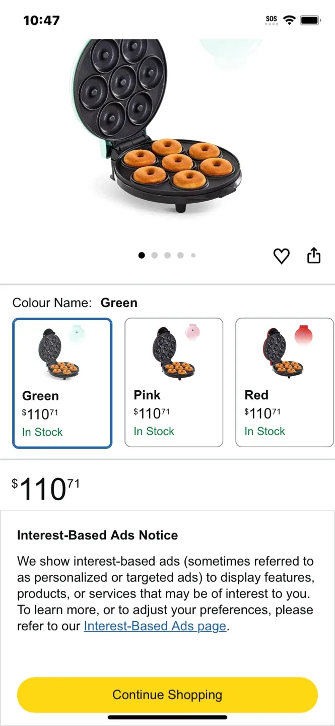 DASH Express Mini Donut Maker - Green image indicator(3)