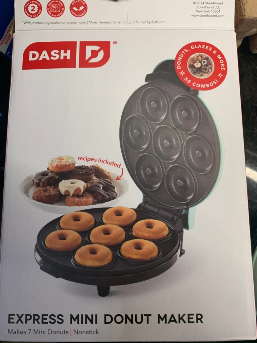 DASH Express Mini Donut Maker - Green image indicator(2)