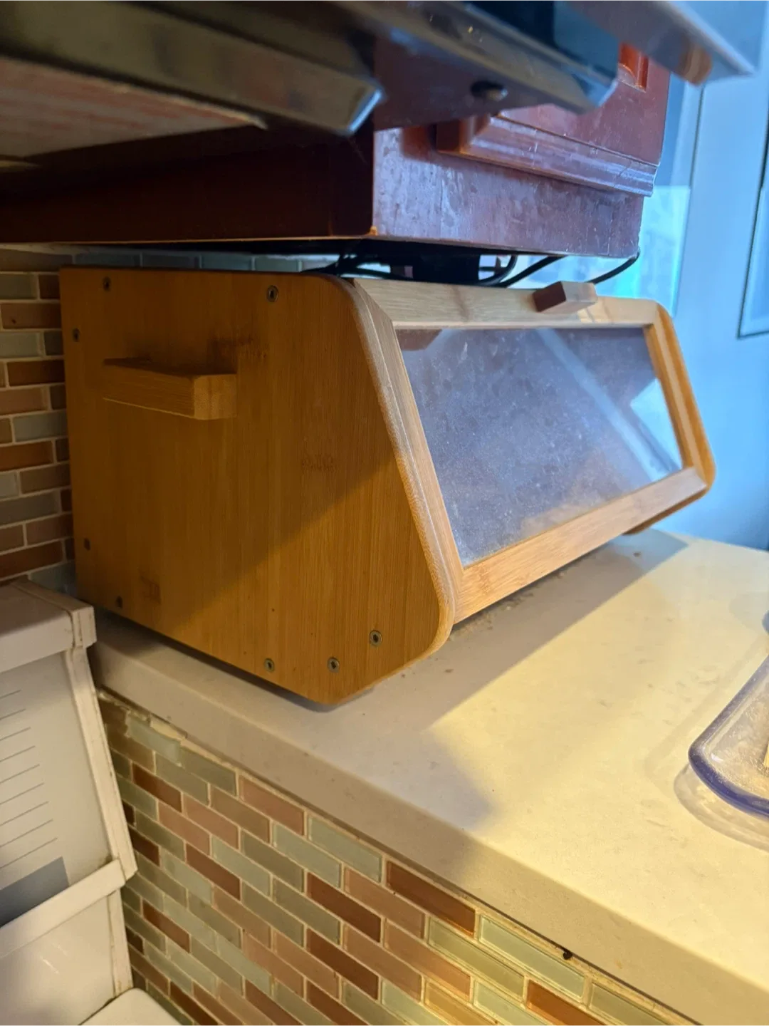 Bread Box with Clear Lid
