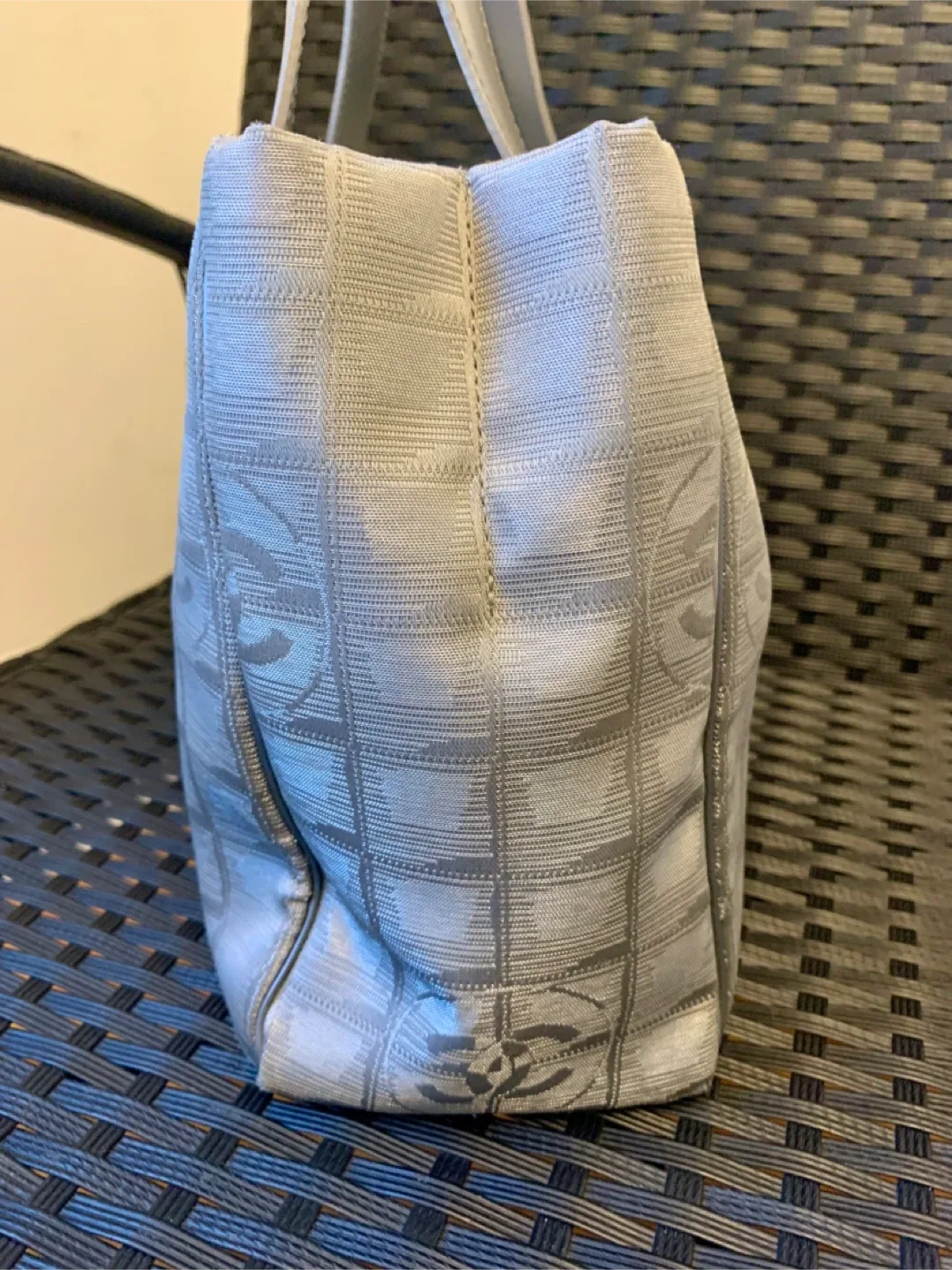 Authentic Vintage Chanel tote bag. image indicator(3)