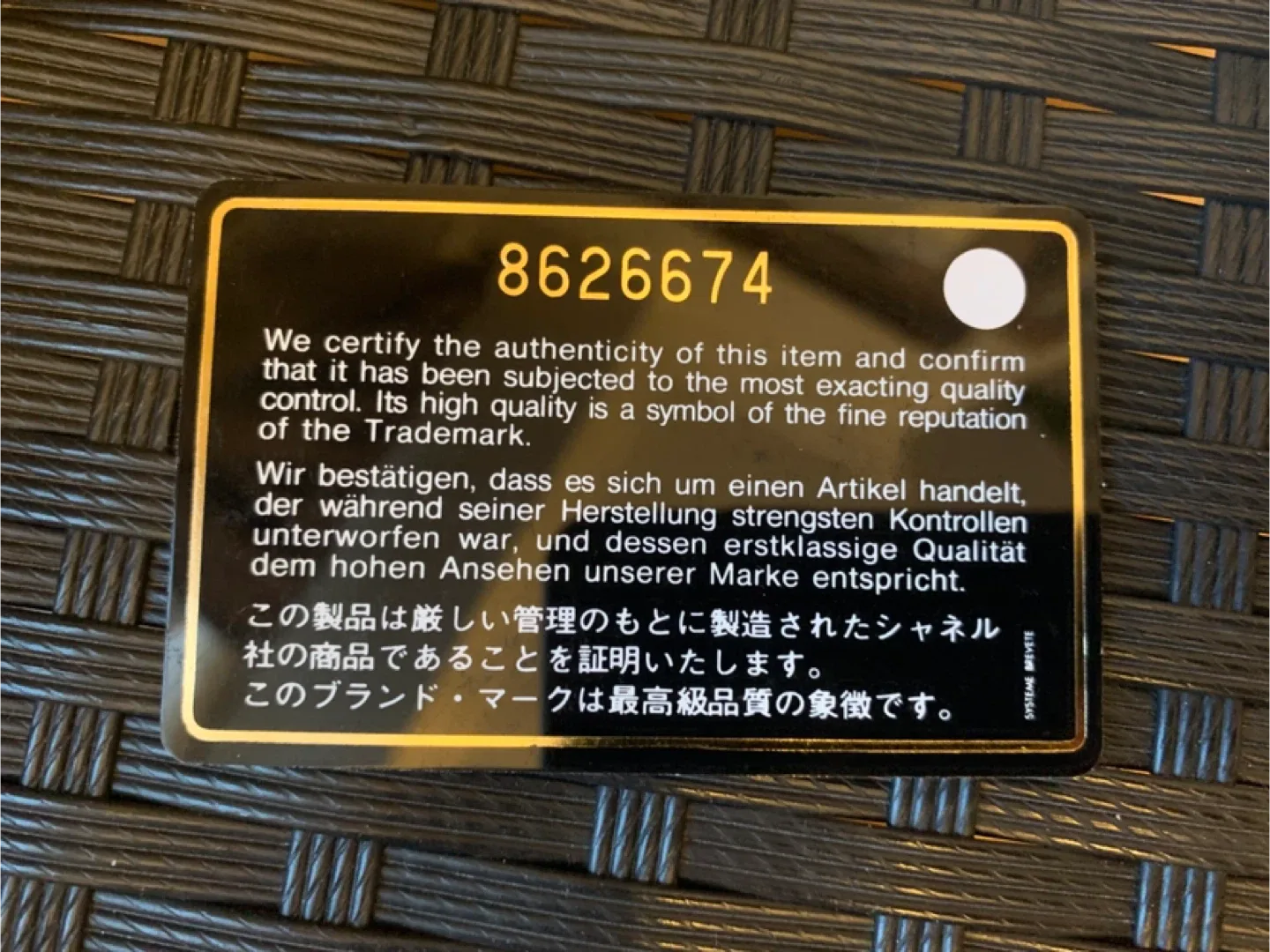 Authentic Vintage Chanel tote bag. image indicator(5)