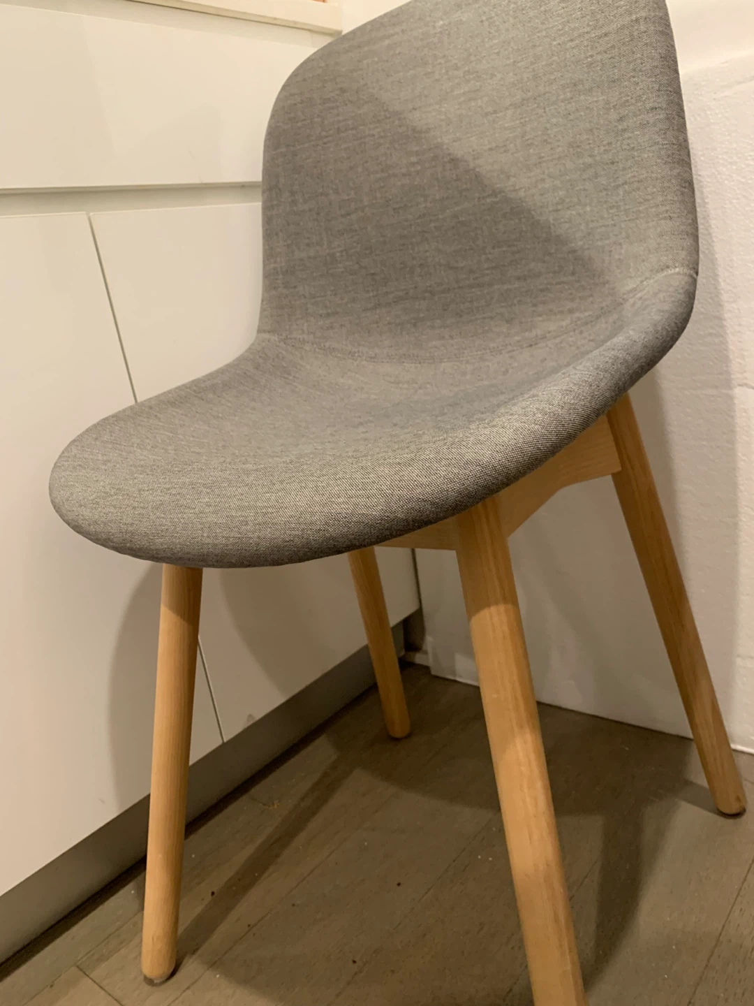 Gray Upholstered Dining Chair ($70 for 1 chair) - photo 3