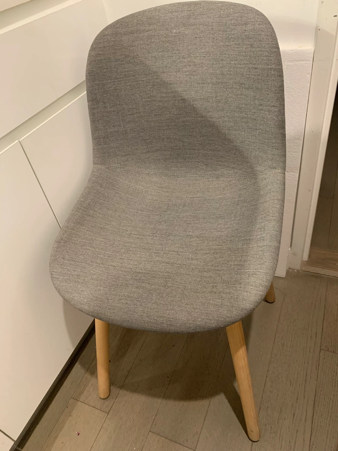 Gray Upholstered Dining Chair ($70 for 1 chair) - photo 2