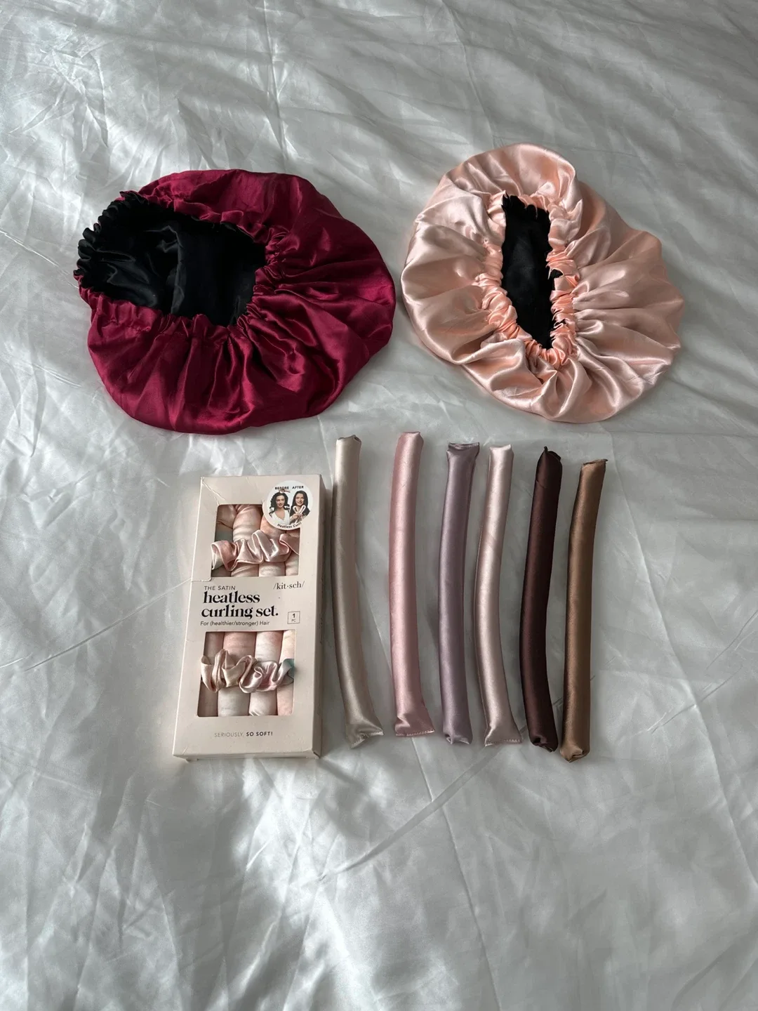 kit-sch Satin Heatless Curling Set image indicator(2)