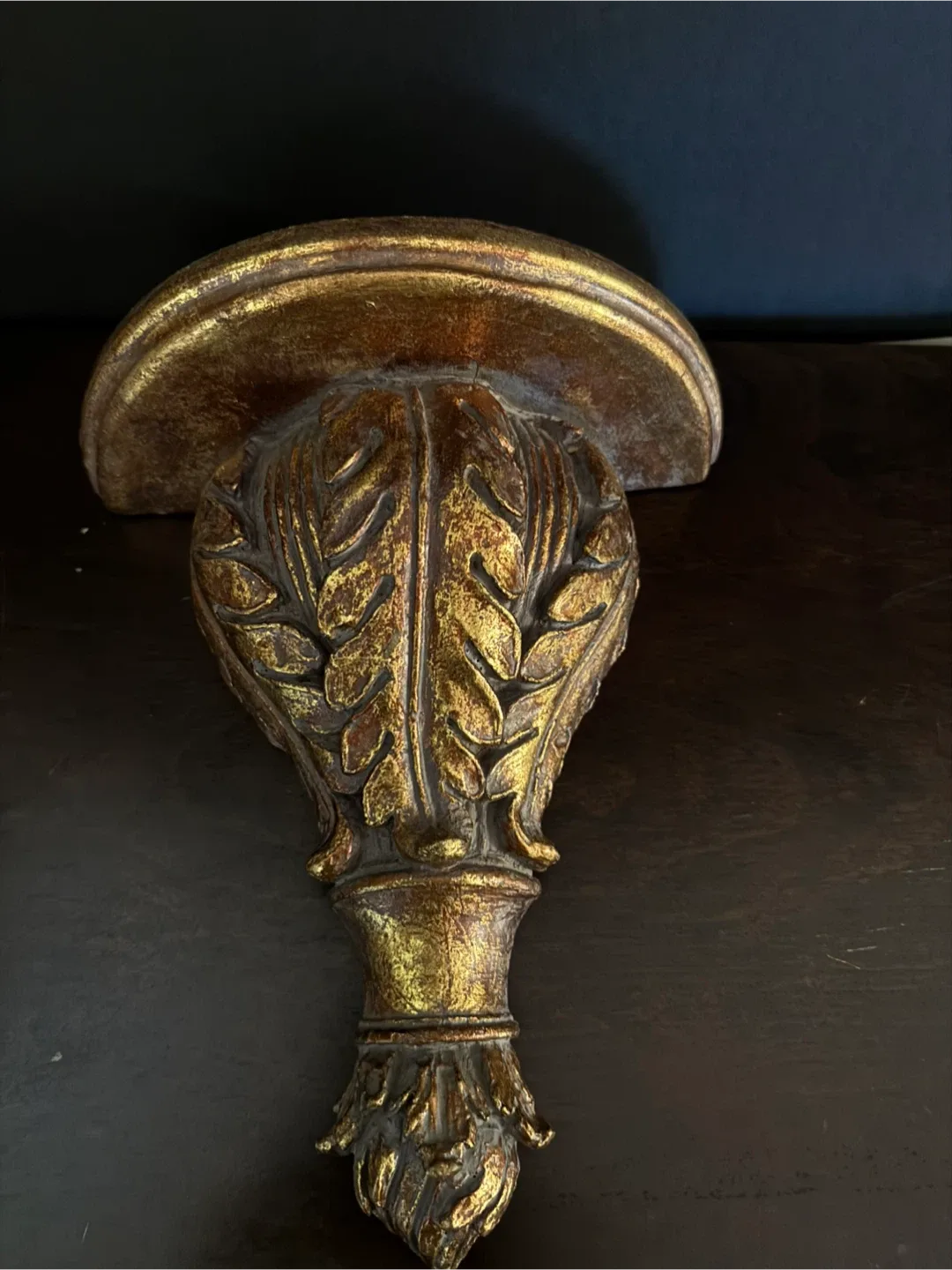 Gold Decorative Wall Shelf