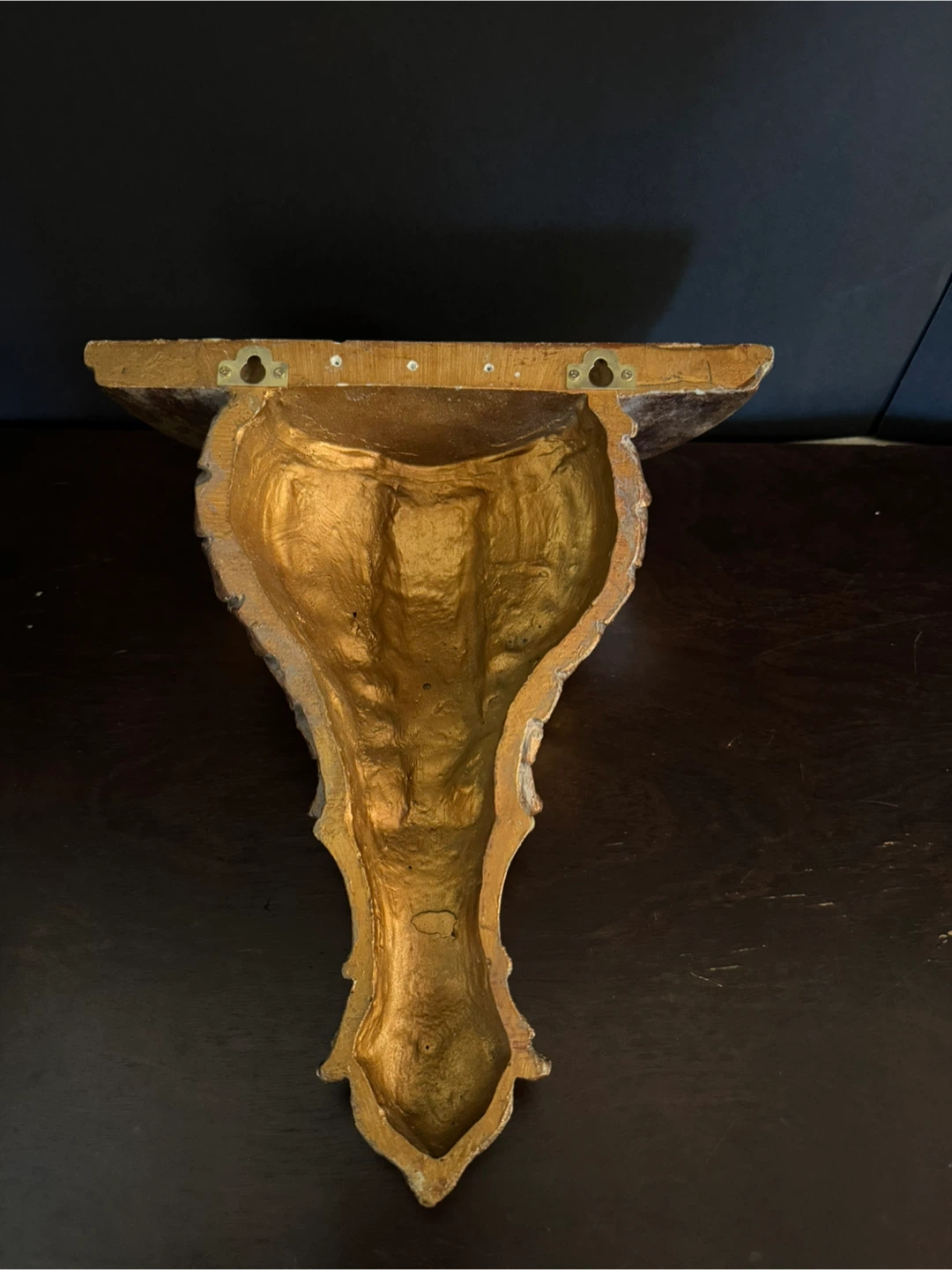 Gold Decorative Wall Shelf - photo 3