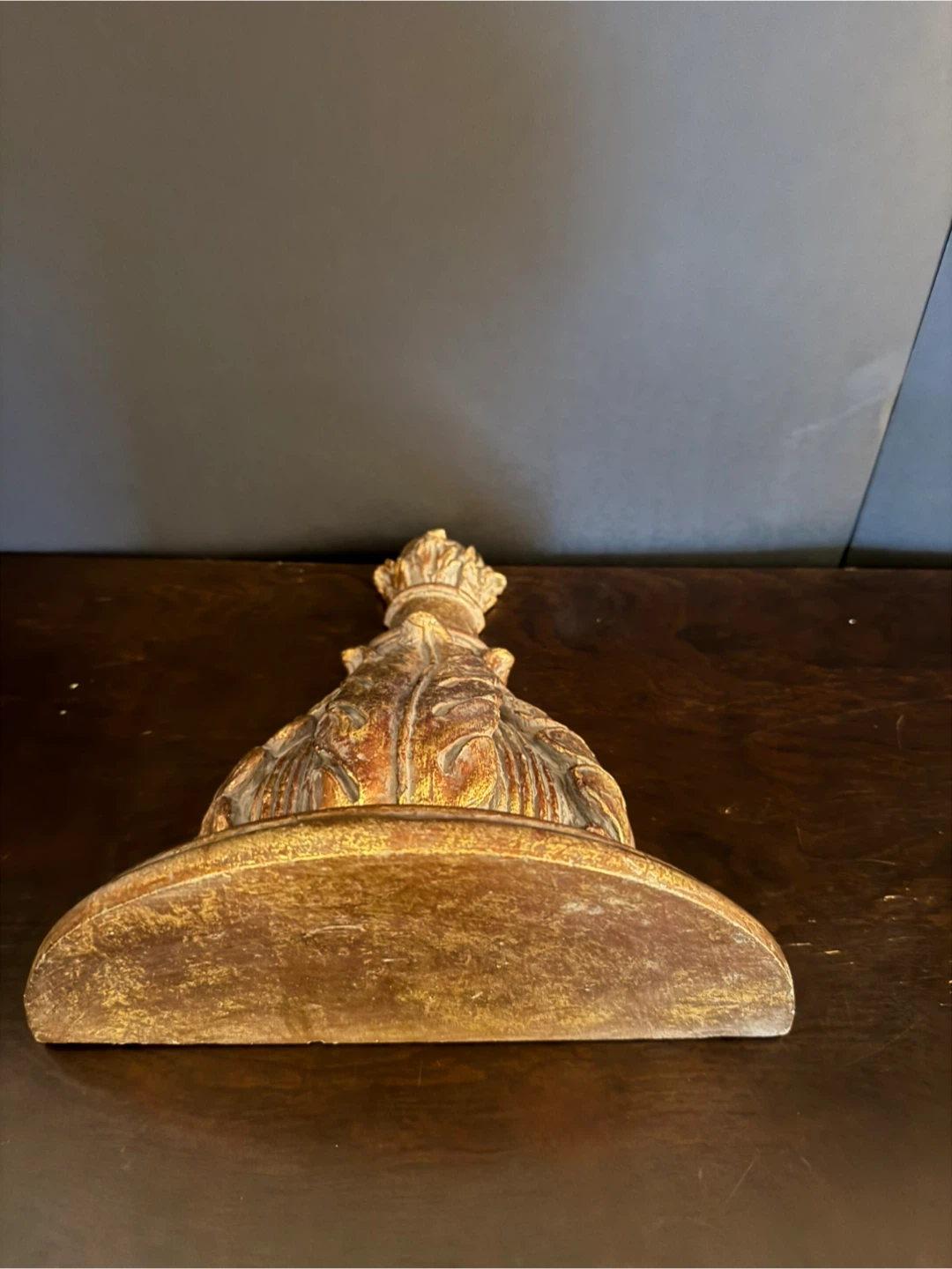 Gold Decorative Wall Shelf - photo 2