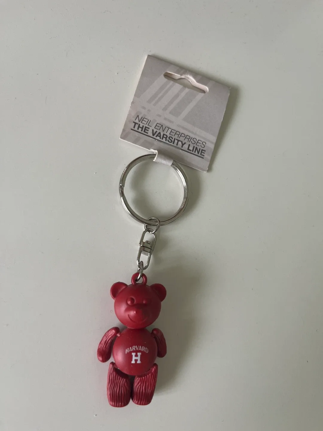 Harvard Beary Keytag - Red #Cleanout