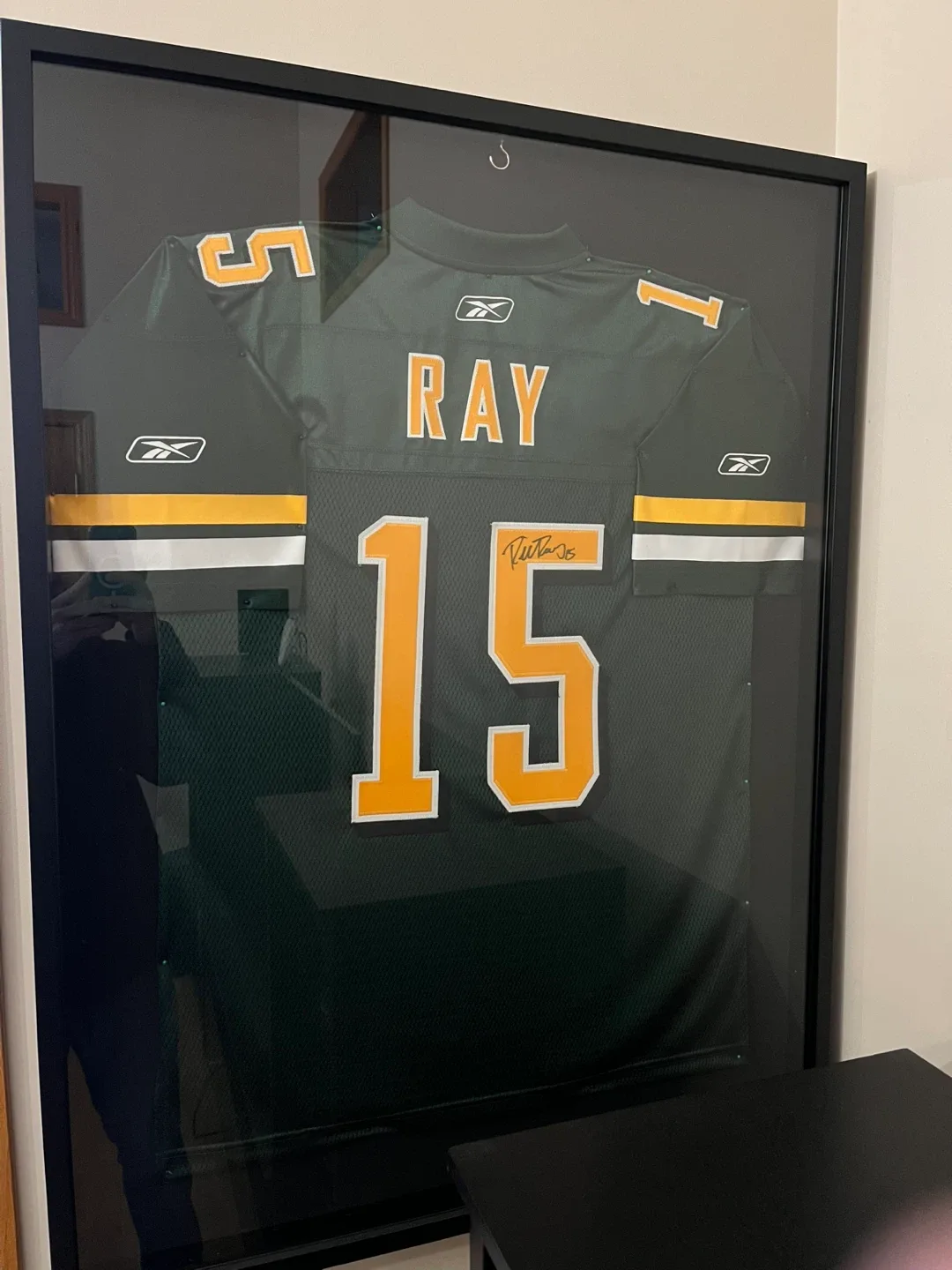 Two Signed Eskimo Jerseys in Shadow Boxes image indicator(2)