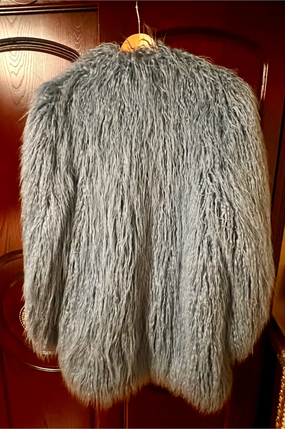 Guess Faux Fur Coat, Size L image indicator(4)