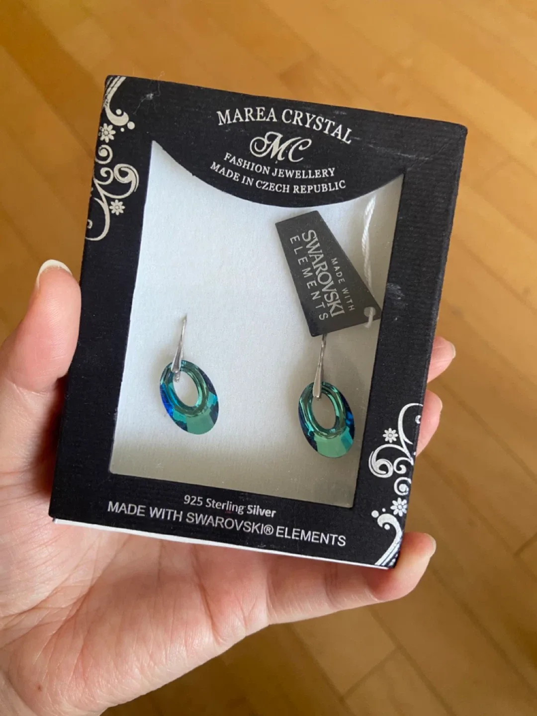 Swarovski Crystal Earrings - Marea Crystal, New in Box