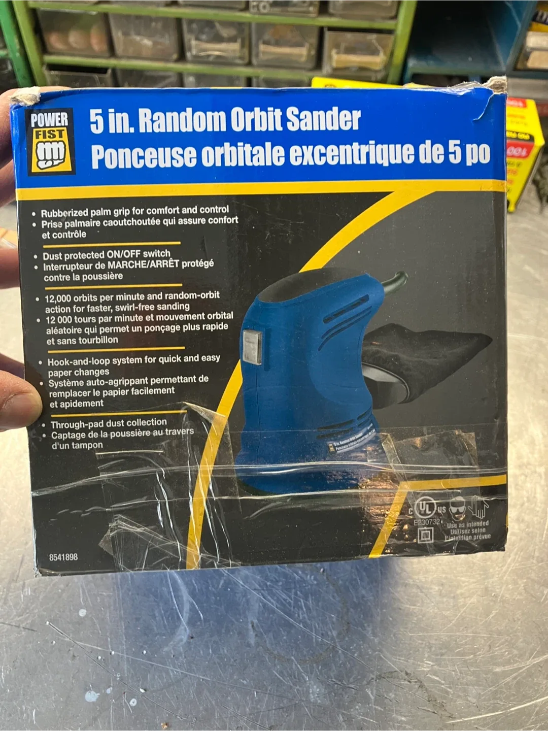 Power Fist 5 in. Random Orbit Sander