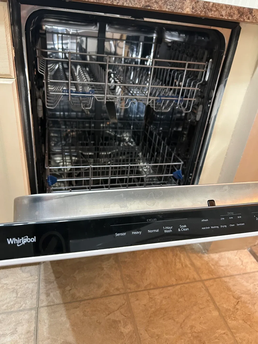 Whirlpool White kitchen appliances Refrigerator & Stove image indicator(9)