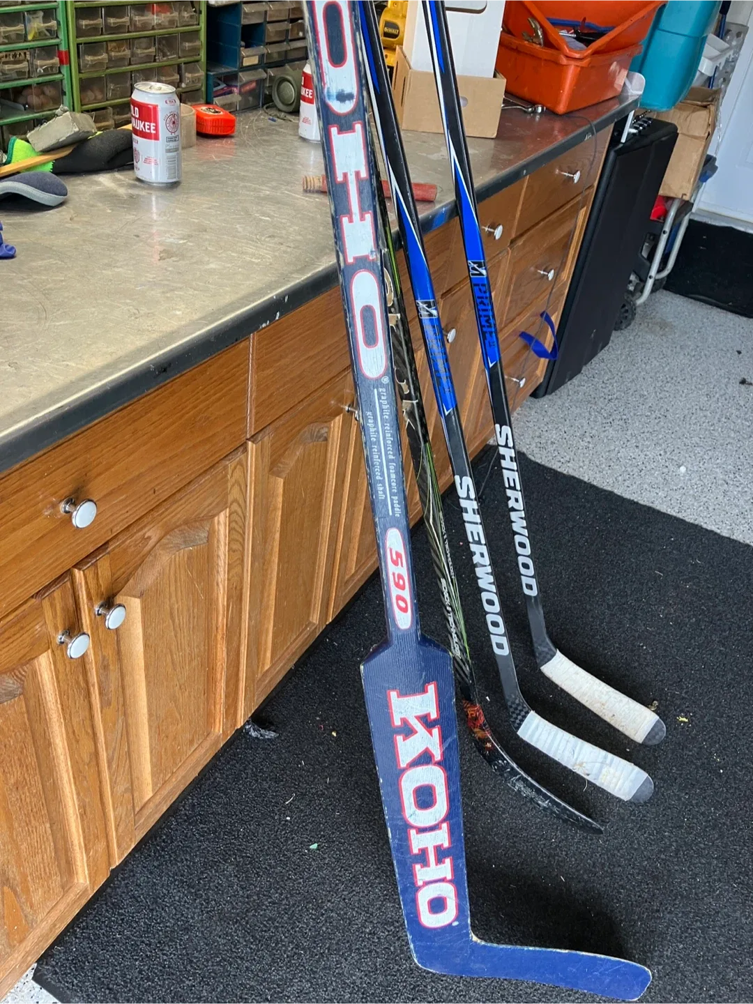 Hockey Sticks: Sherwood, Koho, Prime III