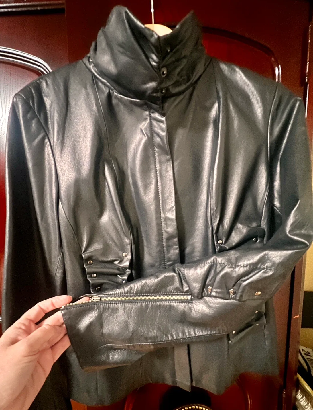 Danier Leather Jacket - Black image indicator(2)