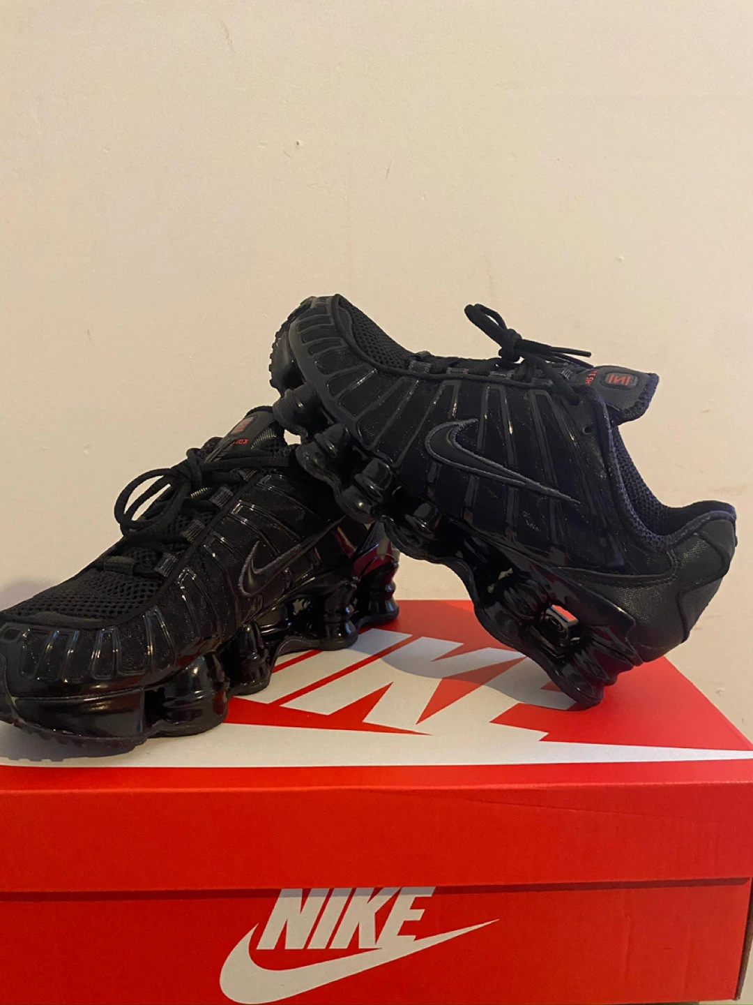 Nike Shox TL Triple Black - Men's Size 9