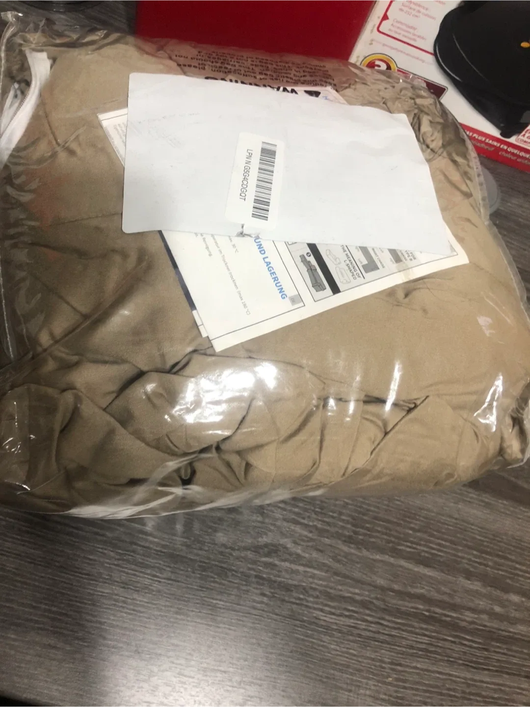 TAOCOCO Sectional Couch Cover (Taupe) image indicator(4)