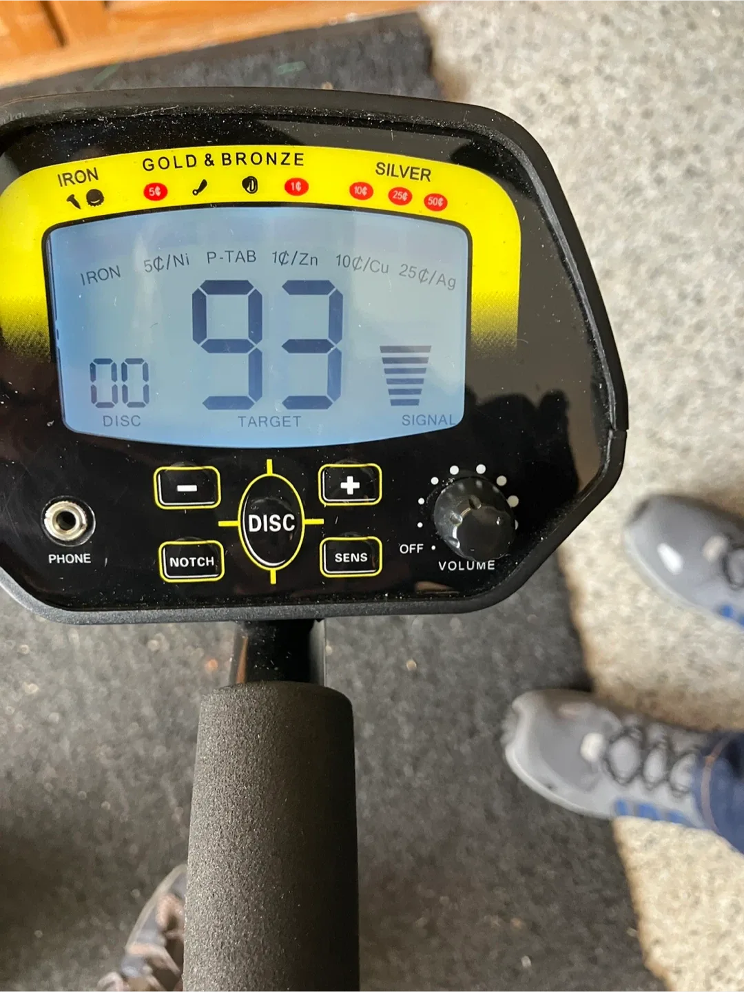 MARNUR Metal Detector