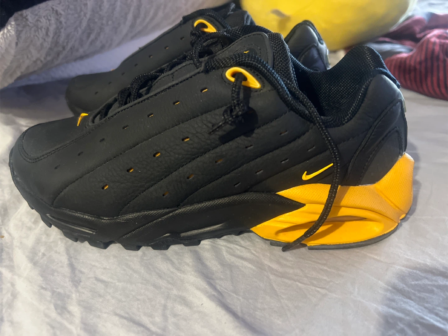 Nike Air Total Max Uptempo Black/Yellow - photo 2