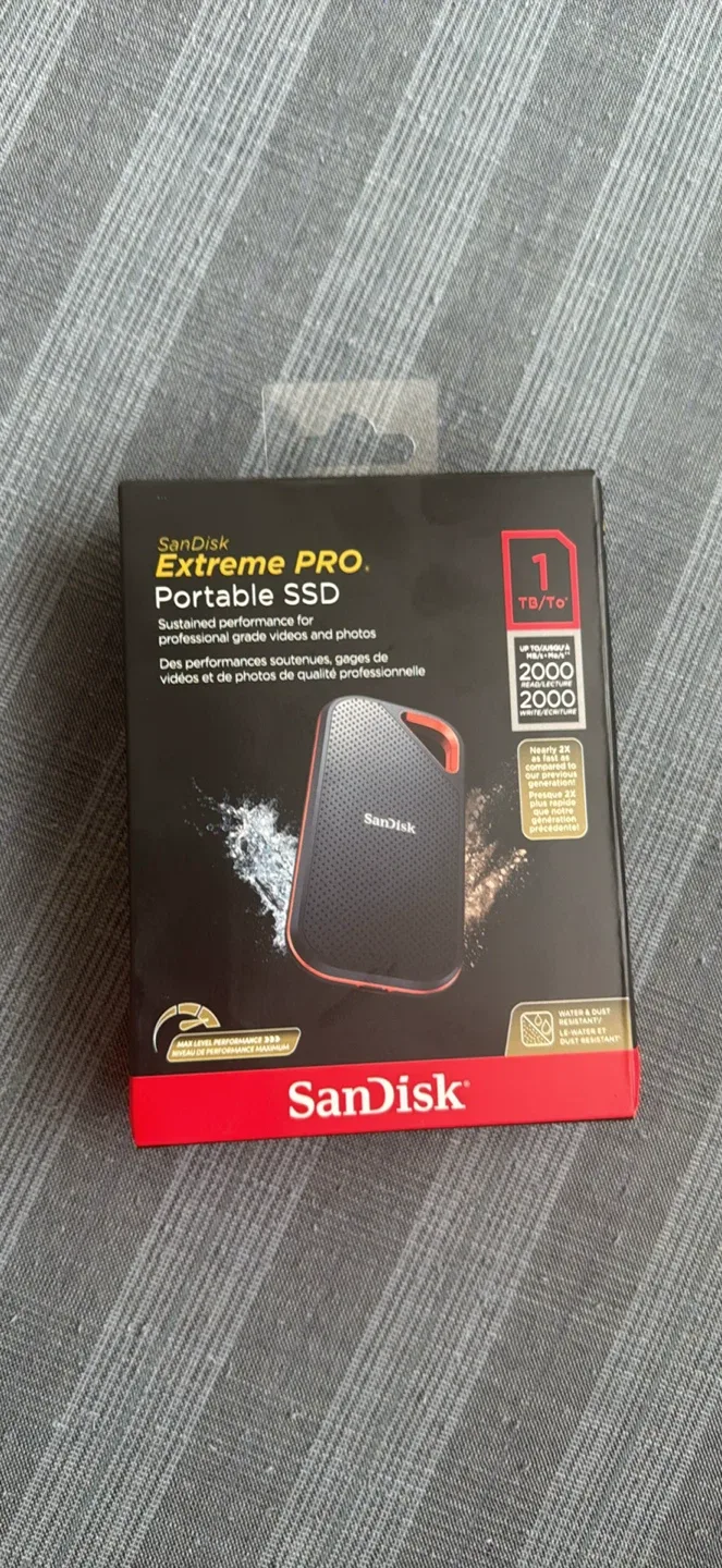 SanDisk Extreme PRO 1TB Portable SSD - New