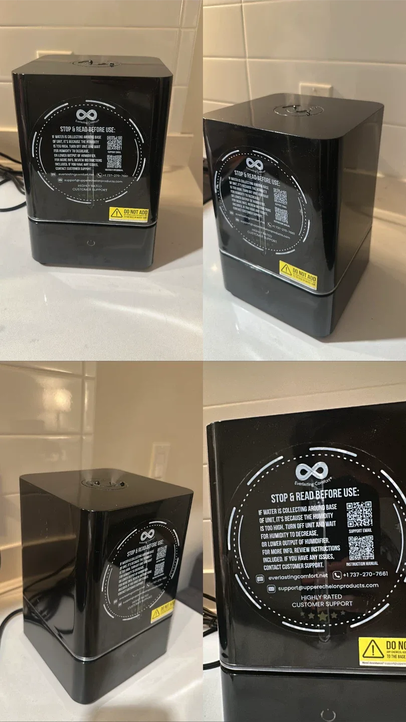 Everlasting Comfort Humidifier - Black