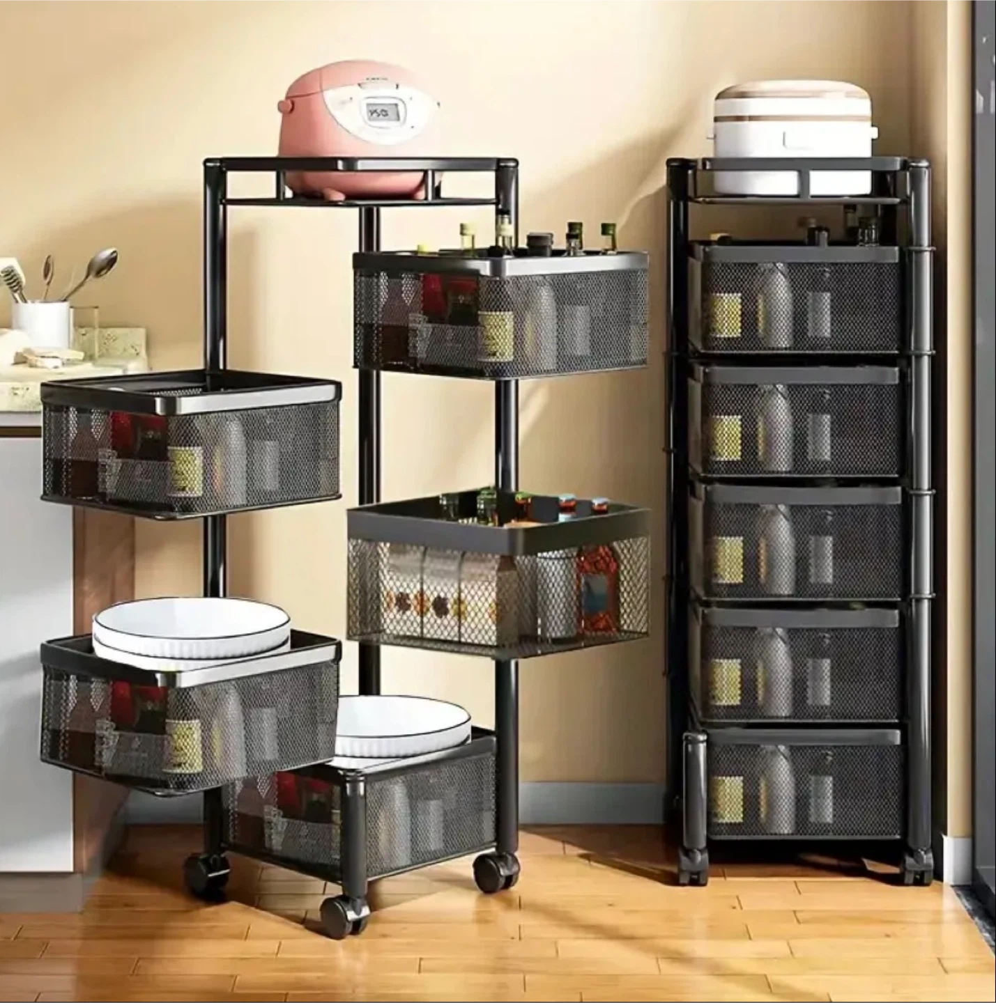 5 layers Rotating Storage Rack - BRAND NEW IN BOX - photo 2