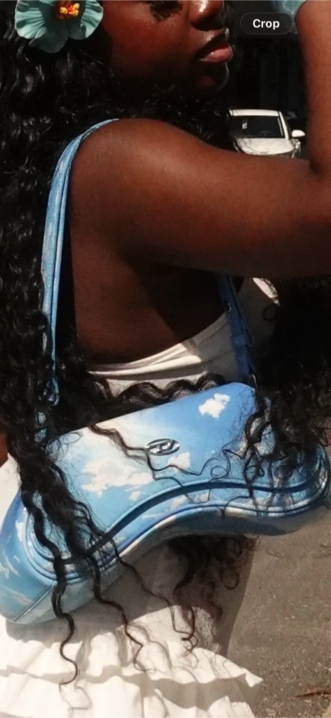 Diesel 2000s Cloud Print Shoulder Bag image indicator(4)